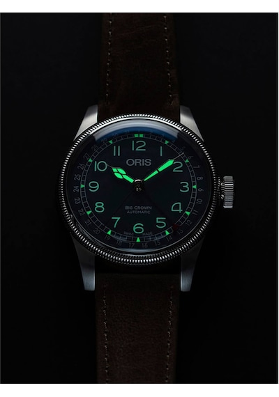 Oris Big Crown Pointer Date 40.00 Mm Otomatik Saat 01 754 7785 40 Kahverengi