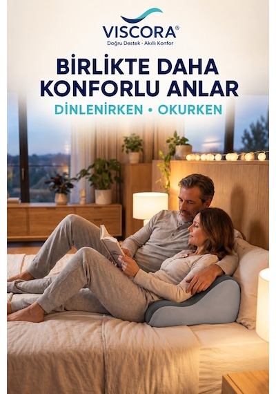 Yetişkinler İçin Yakınlık, Samimiyet Ve Pozisyon Yastığı Çok Amaçlı Kavisli Destek Minderi Gri