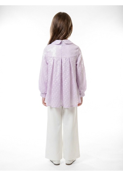 Xo Kids Kız Çocuk 2li Alt Üst Takım 5-10 Yaş 6110 Mor