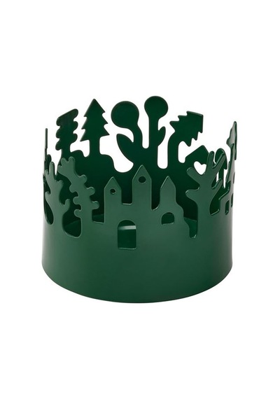 Ikea Vınterfınt Tealight Mumluk, Yeşil, 6 Cm