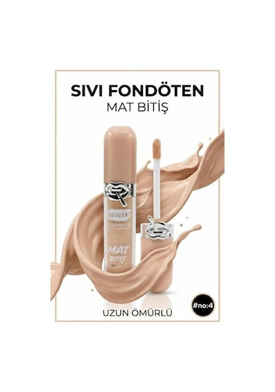 6'lı Mat Bitişli Fondöten Seti Diğer