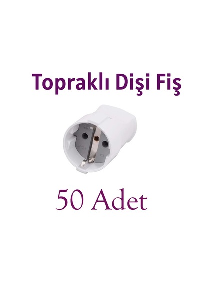 Orel Topraklı Dişi Fiş 50 Adet