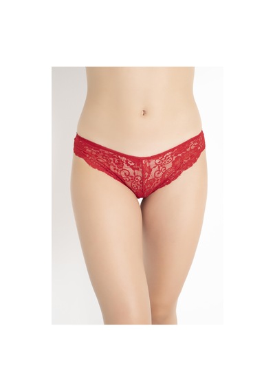 G-box 927 Kadın Dantel Brazılıan Slip Kuş Detay 001