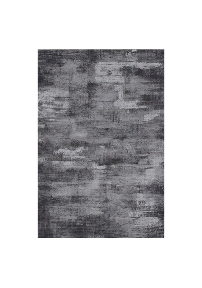 Kartela Halı Vintage Halı Kaymaz Taban Makinede Yıkanabilir Halı Antrasit - 200 X 300 Cm