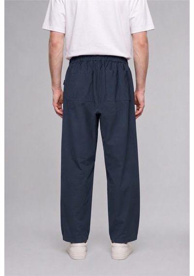Defacto Ultra Yumuşak Baggy Fit Pile Detaylı Basic Pantolon H3865ax26aunv146 Lacivert-nv146