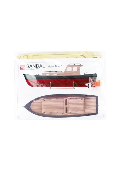 1/35 Kabinli Sandal Ahşap Maketi
