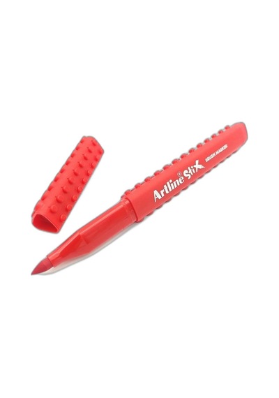 Artline Stix Brush Marker Kırmızı