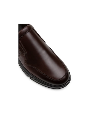 Deery Hakiki Deri Kahverengi Loafer Erkek Ayakkabı - 01874mkhvc01 Kahverengi