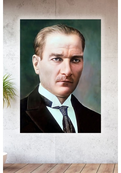 Lucena Metal Baskılı Atatürk Koleksiyonu Tablo No 31 - 15 Cm X 20 Cm