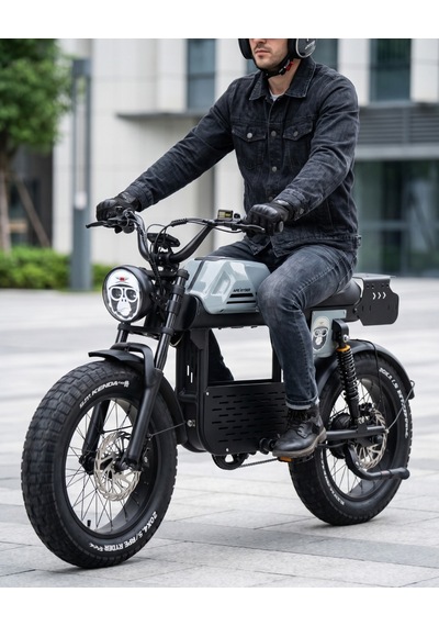 Ape Ryder Gibbon Ultra Sport Elektikli Bisiklet 1500w Açık Gri