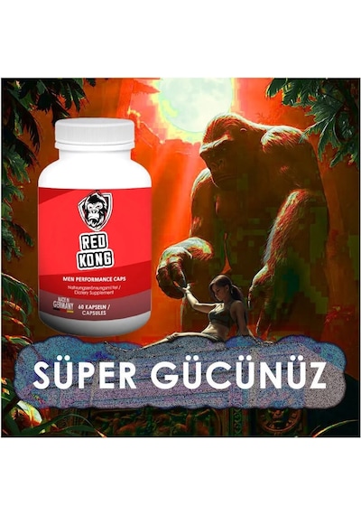Red Kong Erkeklere Çok Özel 60lı Set+afrodizayn Masaj Yağı