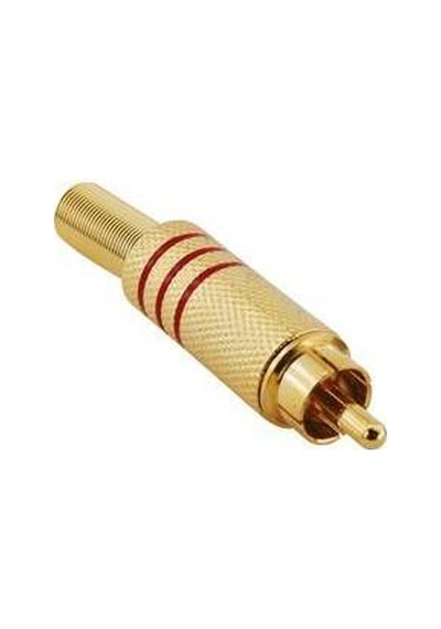 Ks300 Rca Erkek Konnektör Gold