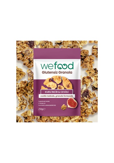 Glutensiz Granola Kuru İncir & Cevizli 250 Gr