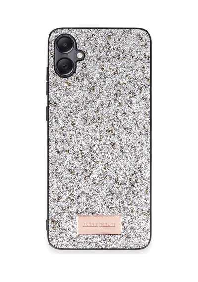 Onegif Samsung Galaxy A05 Bright Simli Kapak - Gümüş 0.2M-Çok Renkli