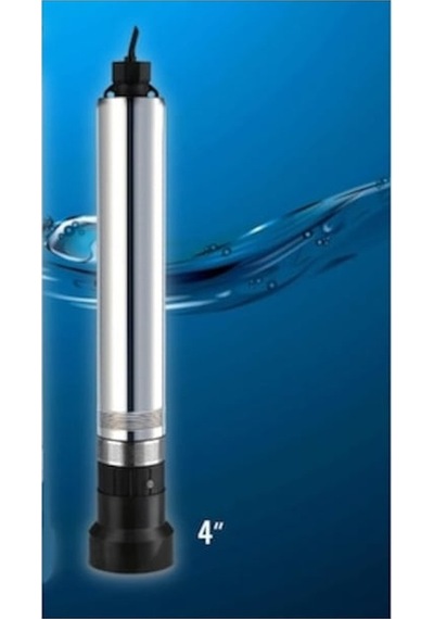Dayuan 1.1 Hp-220v-motorlu Kademeli 4" Derinkuyu Dalgıç Pompa+20 Mt. Kablo