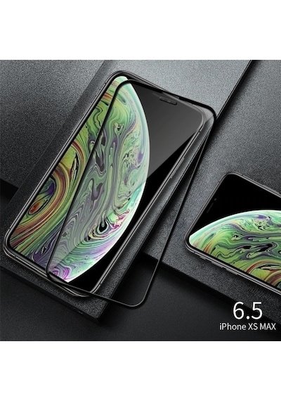 Apple Uyumlu   iPhone Xr Ekran Koruyucu 9D Tam Kaplayan Kavisli