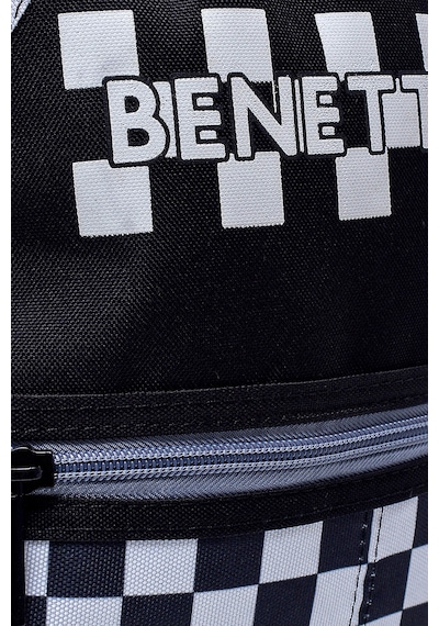 Unıted Colors Of Benetton Erkek Çocuk Anaokul Tekerlekli Çanta Seti Bnt798320 Siyah
