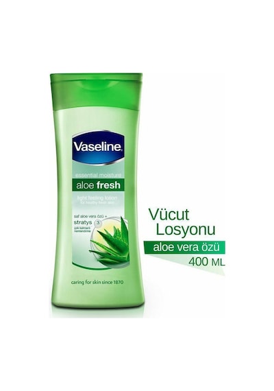 Vaseline Aloe Vera Özlü Vücut Losyonu 400 ML