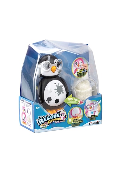 Silverlit Rescue Mini Penguen Siyah