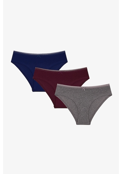 Penti Elegance Pointel 3lü Hipster Külot Çok Renkli