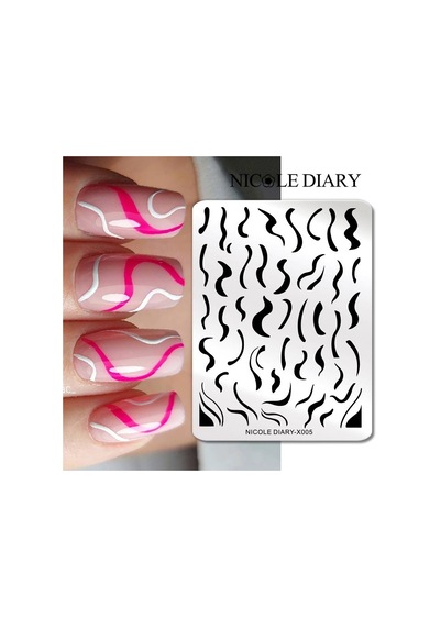 Nicole Diary Metal Stampa Tabakası X005 56252