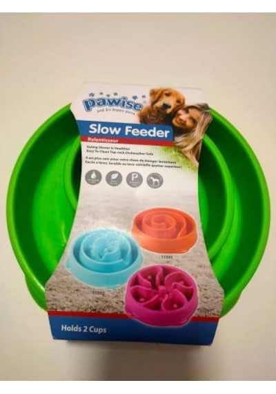 Pawise Spiral Yavaş Beslenme Köpek Mama Kabı