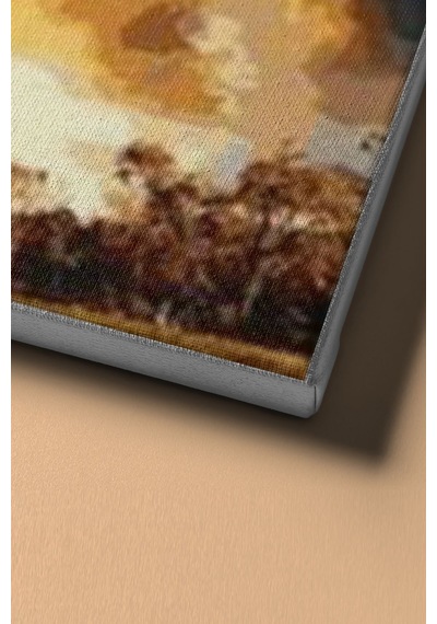 Webstyle Sayılarla Boyama Seti Kasnaklı Eyfel 60 X 75 Cm