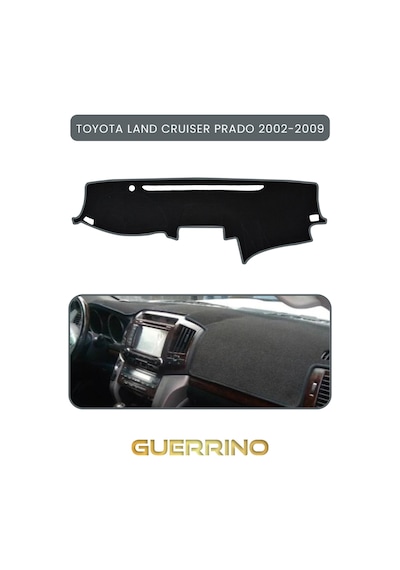 Toyota Land Cruıser Prado 2002-2009torpido Koruma Halısı Gri Kenar