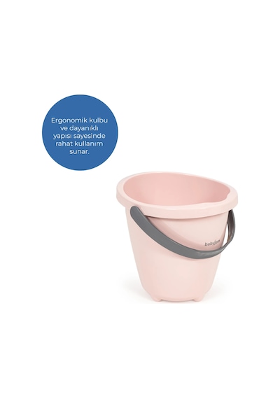 Babyjem 5 Parça Bebek Banyo Küvet Seti Pembe