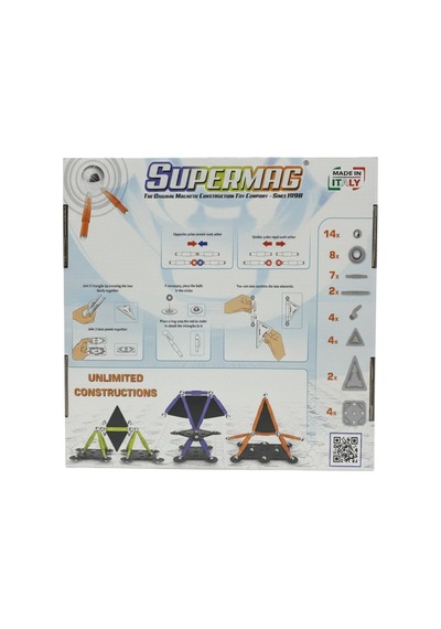 Supermag 45 Parça Manyetik Yapı Ve Stem Eğitim Seti