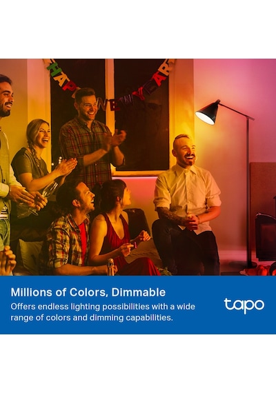 Tp-lınk Tapo L430p Akıllı Wıfı Ampul Çok Renkli - E14 P45