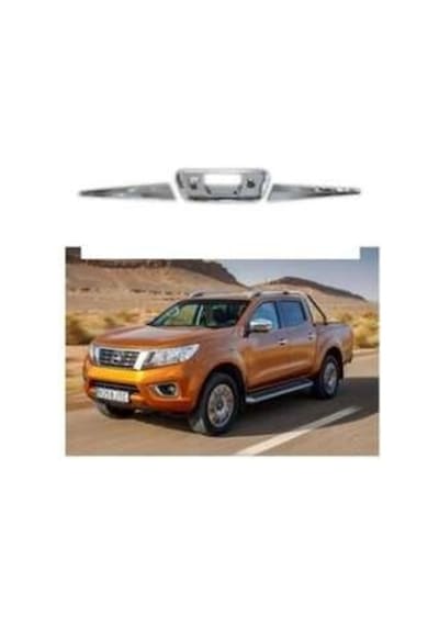 Nissan Navara 2016 Sonrası Bagaj Kapağı Kaplama Krom