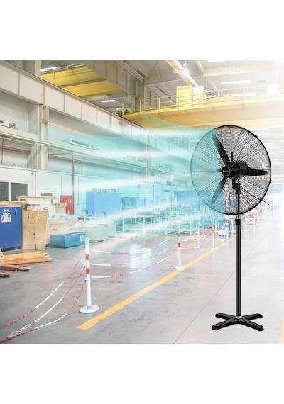Atak Wfg-65 Sanayi Tipi Vantilatör Ayaklı Endüstriyel 75 Cm