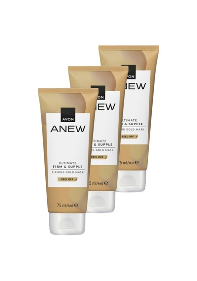 Avon Anew Ultimate Firm And Supple Altın Maske 3 x 75 ML