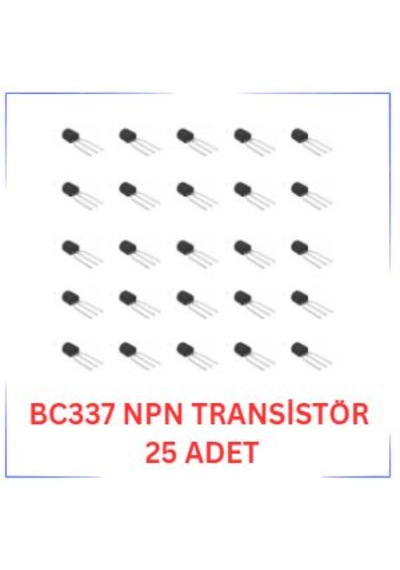 Bc337 Npn Transistör 25 Adet