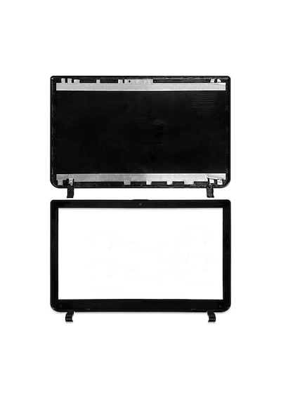 Toshiba Uyumlu Satellite L50-b-1eg Psktwe Lcd Kasa Cover Set Siyah Renk