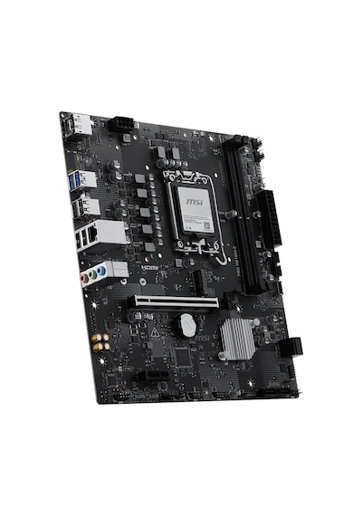 Msı Pro H810m-e Intel H810 Soket 1851 Ddr5 6400+ Oc Mhz Matx Aaaa18msı0010