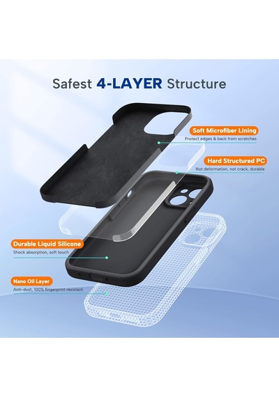 For Samsung A54 İle Uyumlu Esnek Silikon Matte Kaymaz Yapı İç Kad