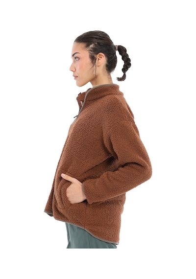 Sportive Sherpa Kadın Bej Günlük Stil Polar 24kk018-oat Bej