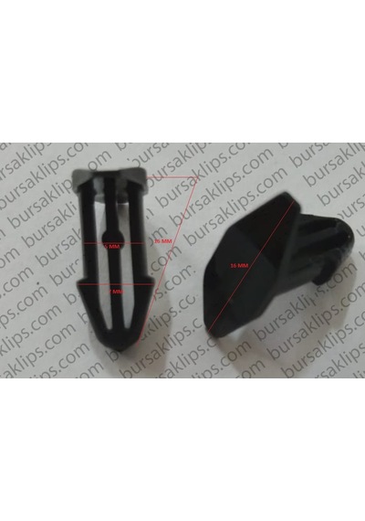 Honda Fitil Klipsi 91502-s84-a11 5 Adet
