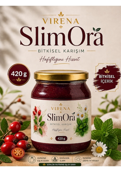 Virena Slimora Bitkisel Destek Macunu 420 Gr