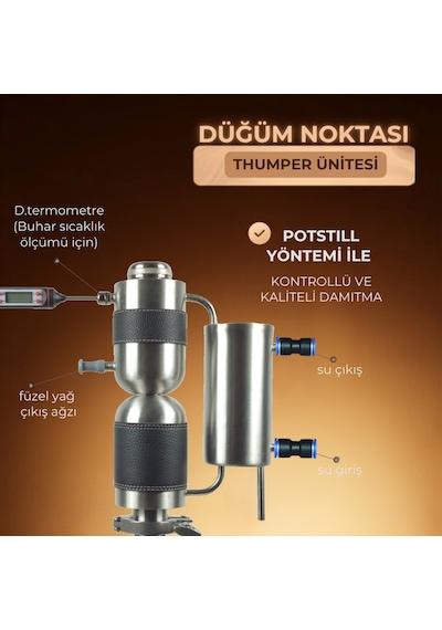 Distilon Ds08 Potstıll Damıtma Cihazı 26 Lt
