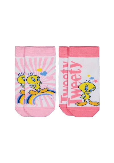 Tweety 2-12 Yaş Kız Patik Çorap - Standart 6-7 Yaş Standart