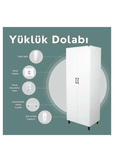 Geniş Yüklük Dolabı
