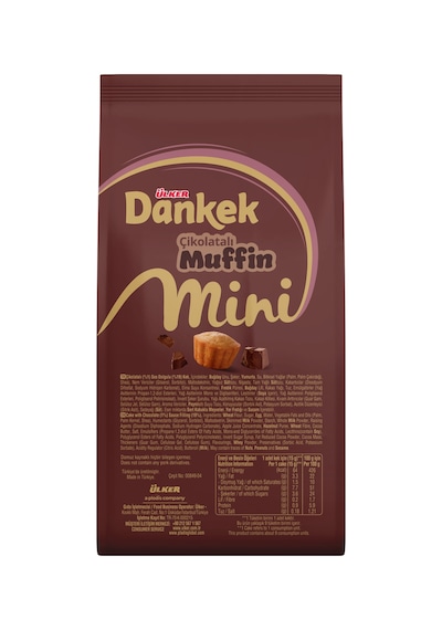 Dankek Mini Çikolatalı Muffin - 135 Gram - 10 Adet