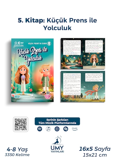 Umy Yayınları Küçük Prens'in İzinde Seti 5 Kitap - Çocuklar İçin Duygusal Zeka Ve Empati Geliştiren Hikaye Seti
