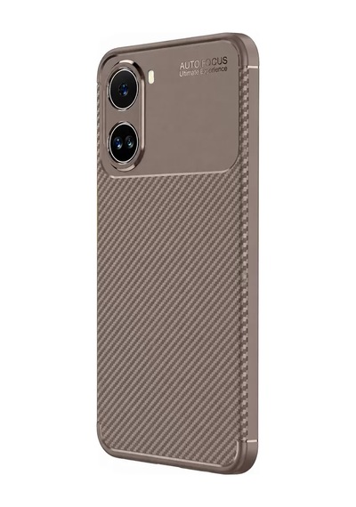 X7 Pro Kılıf Auto Focus Karbon Kapak - Gri