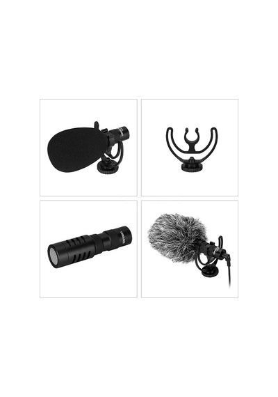 Yongnuo Yn220 Rüzgarlıklı Cardioid Shotgun Mikrofon