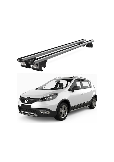 Venüs Renault Grand X Mod 2012-2016 Uyumlu Gri Ara Atkı Port Bagaj Tavan Barı