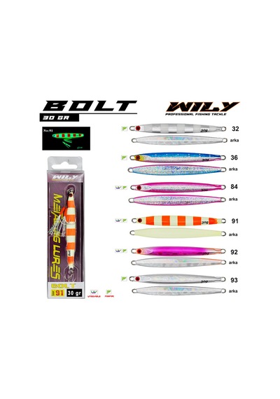 Wily Bolt Jig 30 Gr